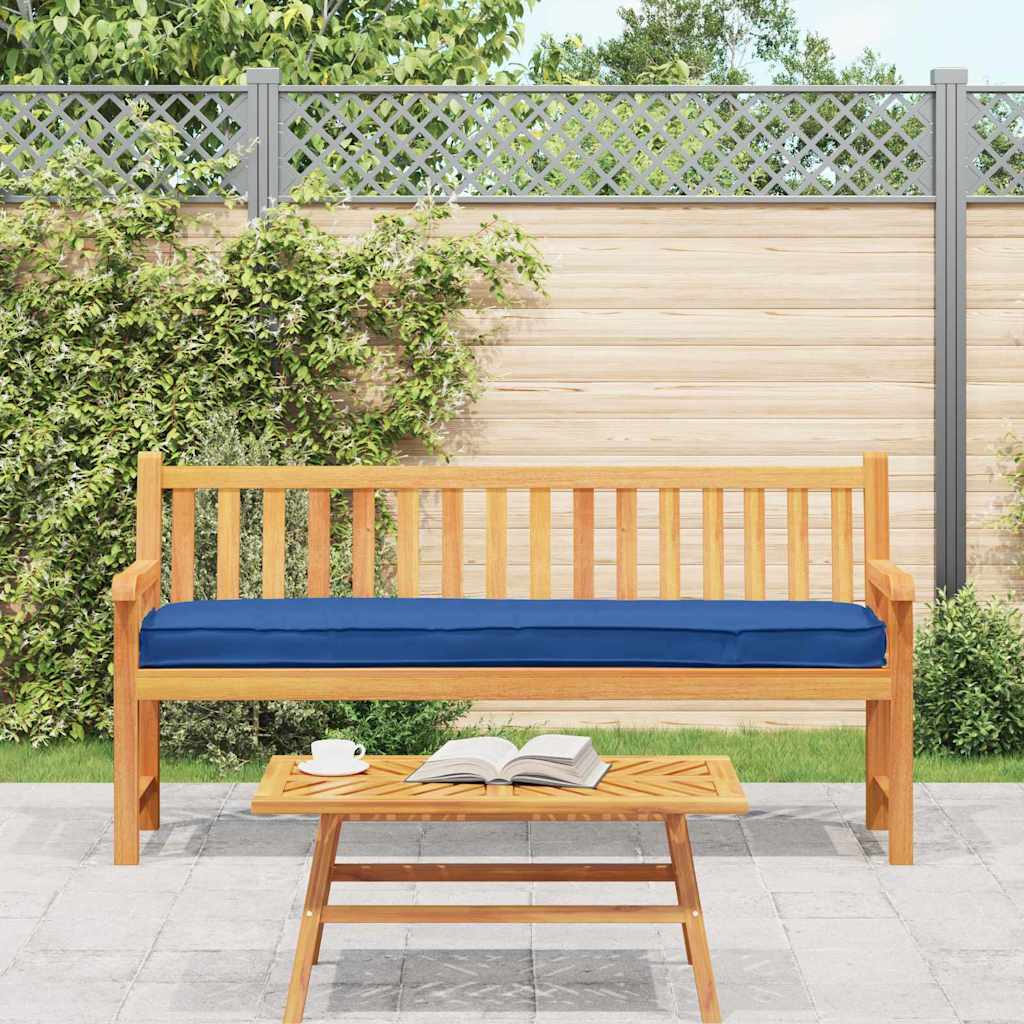 vidaXL Palettenkissen Königsblau 180 x 40 x 8 cm Oxford-Stoff