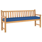 vidaXL Palettenkissen Königsblau 180 x 40 x 8 cm Oxford-Stoff