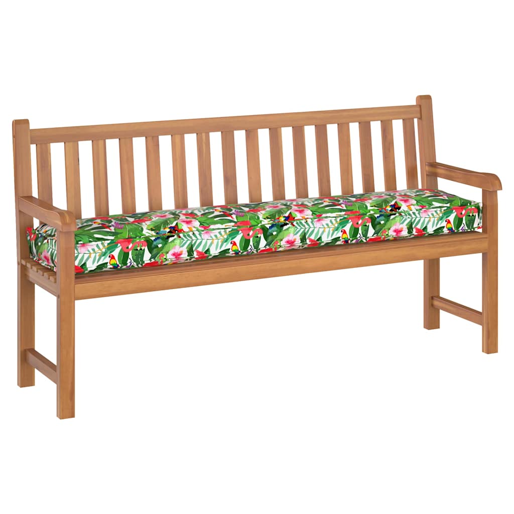 vidaXL Palettenkissen Floral Tropischer Dschungel 180 x 40 x 8 cm