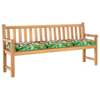 vidaXL Palettenkissen Floral Tropischer Dschungel 180 x 40 x 8 cm