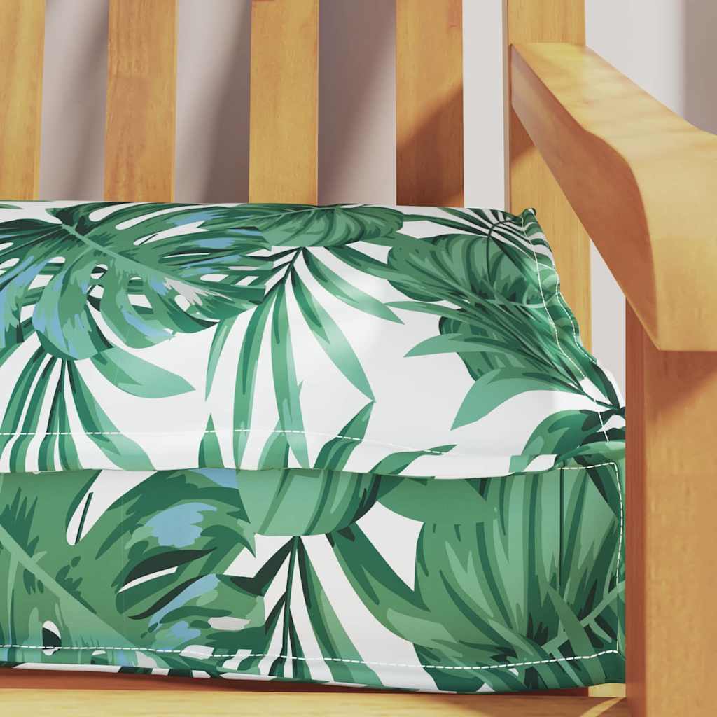 vidaXL Palettenkissen Floral Blattmuster 200 x 40 x 8 cm Oxford-Stoff