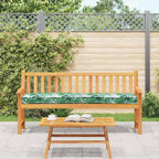 vidaXL Palettenkissen Floral Blattmuster 200 x 40 x 8 cm Oxford-Stoff