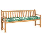 vidaXL Palettenkissen Floral Blattmuster 200 x 40 x 8 cm Oxford-Stoff