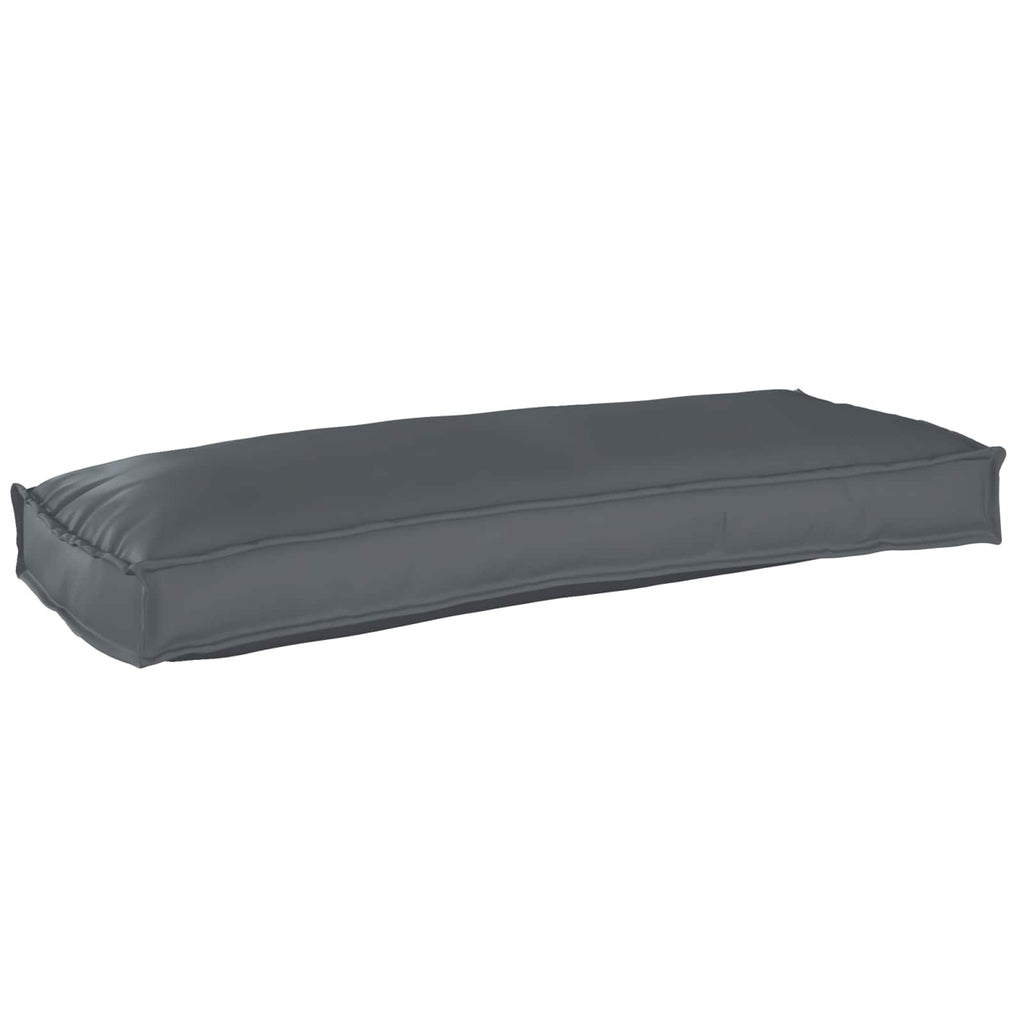 vidaXL Palettenkissenset 2 pcs Anthrazit 100 x 40 x 8 cm Oxford-Stoff