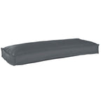 vidaXL Palettenkissenset 2 pcs Anthrazit 100 x 40 x 8 cm Oxford-Stoff