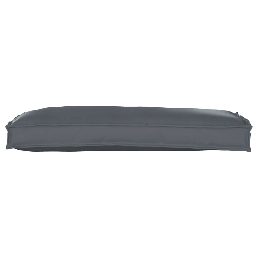 vidaXL Palettenkissenset 2 pcs Anthrazit 100 x 40 x 8 cm Oxford-Stoff