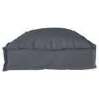 vidaXL Palettenkissenset 2 pcs Anthrazit 100 x 40 x 8 cm Oxford-Stoff