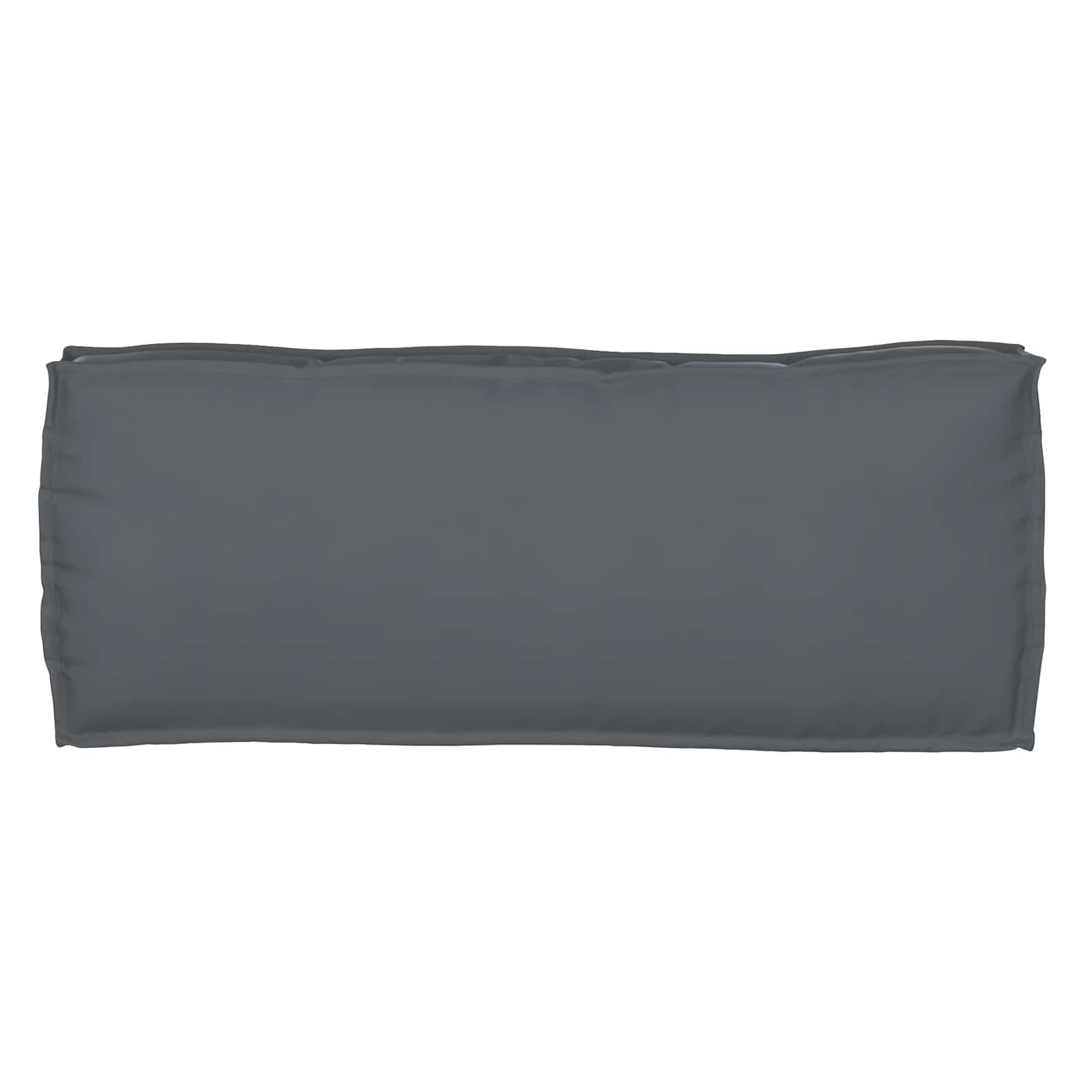 vidaXL Palettenkissenset 2 pcs Anthrazit 100 x 40 x 8 cm Oxford-Stoff