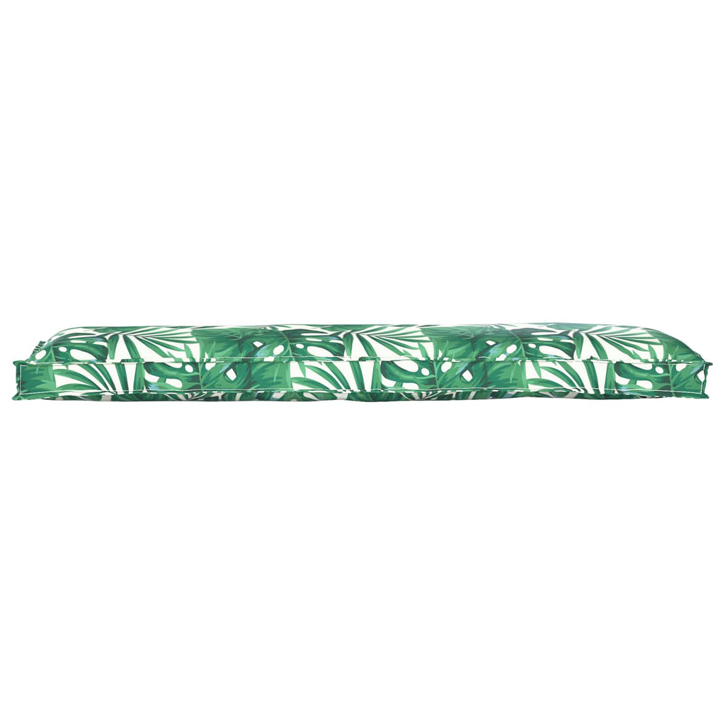 vidaXL Palettenkissenset Floral 2 pcs Blattmuster 150 x 40 x 8 cm