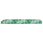 vidaXL Palettenkissenset Floral 2 pcs Blattmuster 150 x 40 x 8 cm