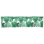 vidaXL Palettenkissenset Floral 2 pcs Blattmuster 150 x 40 x 8 cm