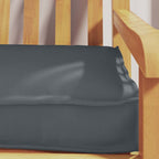 vidaXL Palettenkissenset 2 pcs Anthrazit 200 x 40 x 8 cm Oxford-Gewebe