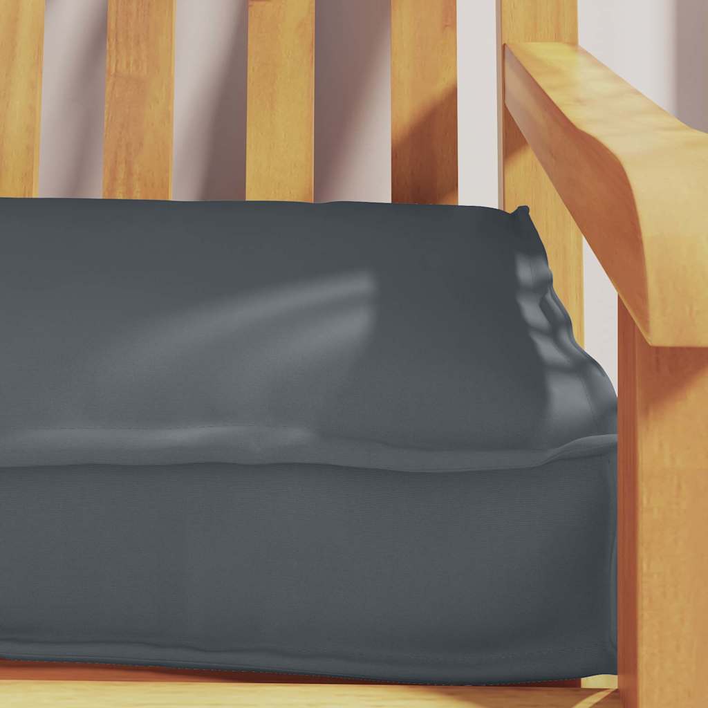 vidaXL Palettenkissenset 2 pcs Anthrazit 200 x 40 x 8 cm Oxford-Gewebe