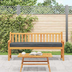 vidaXL Palettenkissenset 2 pcs Anthrazit 200 x 40 x 8 cm Oxford-Gewebe