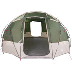 vidaXL Kuppelzelt mit Dach mit Speicher Grün 475 x 475 x 235 cm Taft