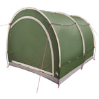 vidaXL Fahrradgarage mit Dach Grün 256 x 222 x 182 cm Taft