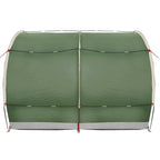 vidaXL Fahrradgarage mit Dach Grün 256 x 222 x 182 cm Taft