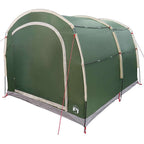 vidaXL Zelt mit Dach mit Speicher Grün 268 x 240 x 191 cm Polyester