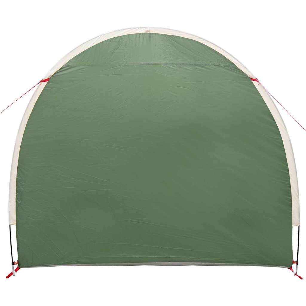 vidaXL Fahrradgarage mit Dach mit Speicher Grün 210 x 90 x 174 cm