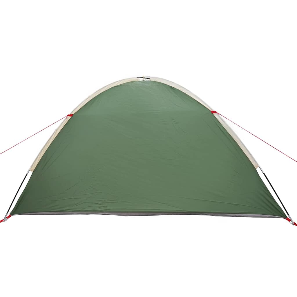vidaXL Campingzelt mit Dach Grün 308 x 268 x 130 cm Polyester