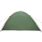 vidaXL Campingzelt mit Dach Grün 308 x 268 x 130 cm Polyester