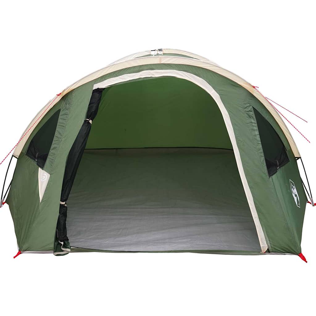 vidaXL Campingzelt mit Dach Grün 308 x 268 x 130 cm Polyester
