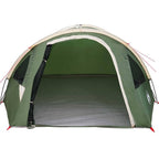 vidaXL Campingzelt mit Dach Grün 308 x 268 x 130 cm Polyester