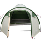 vidaXL Kuppelzelt Kuppel mit Dach mit Speicher Grün 384 x 254 x 170 cm