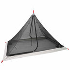 vidaXL Innenzelt mit Dach Schwarz 240 x 160 x 133 cm Mit Netz