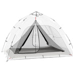 vidaXL Innenzelt mit Dach Schwarz 240 x 160 x 133 cm Mit Netz