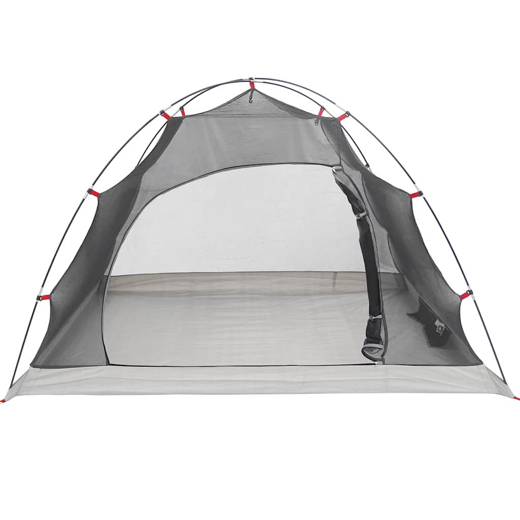 vidaXL Zelt mit Dach mit Speicher Grau und Schwarz 236 x 108 x 120 cm