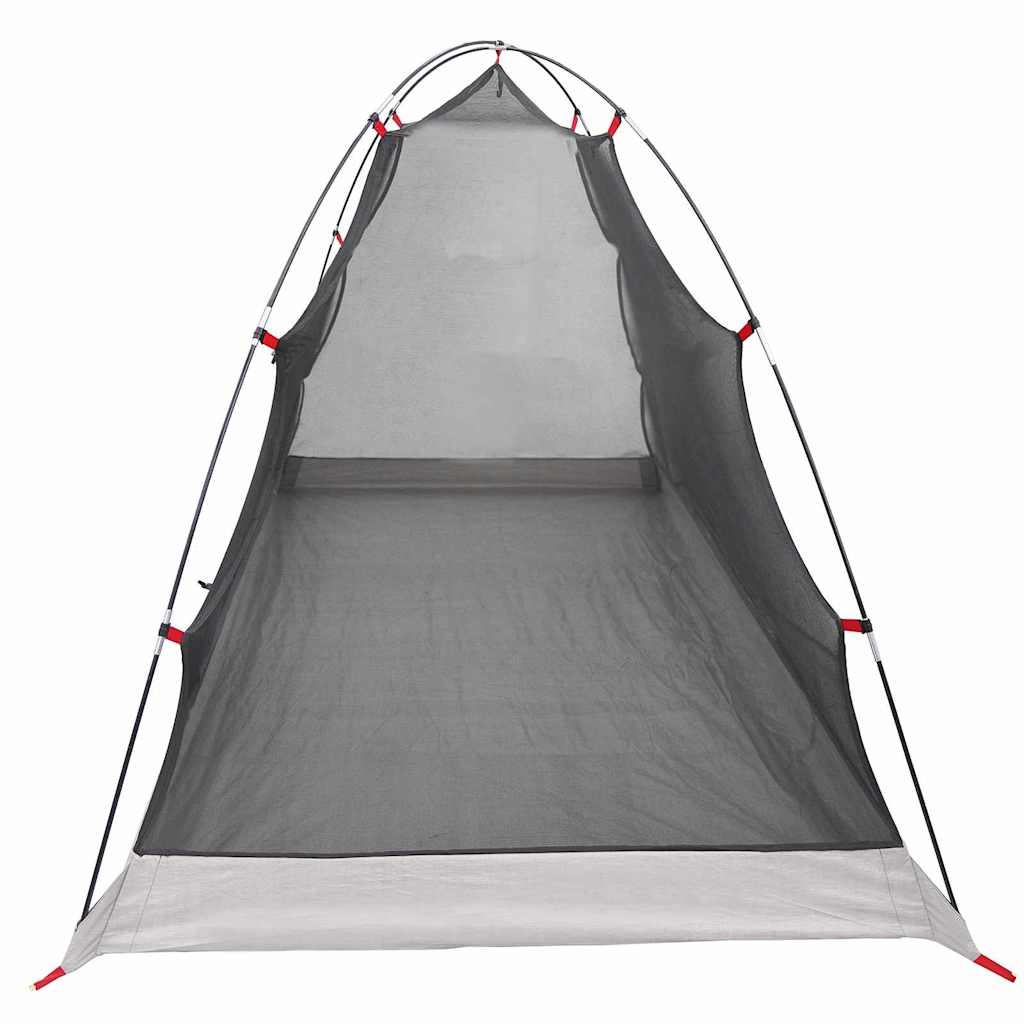 vidaXL Zelt mit Dach mit Speicher Grau und Schwarz 236 x 108 x 120 cm