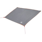 vidaXL Wasserfeste Plane mit Dach Grau und Orange 240 x 300 cm
