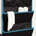 vidaXL Aufbewahrungstasche mit Speicher Schwarz 66 x 40 cm Oxford