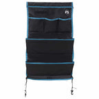 vidaXL Aufbewahrungstasche Schwarz und Blau 91 x 47,5 cm Oxford
