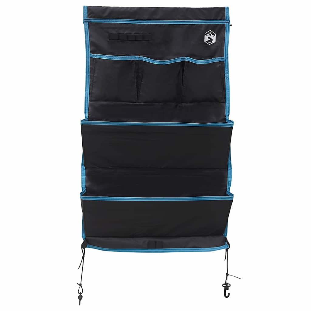 vidaXL Aufbewahrungstasche Schwarz und Blau 91 x 47,5 cm Oxford