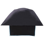 vidaXL Radkappe Schwarz und Blau 108 x 76 cm Oxford