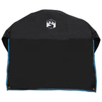 vidaXL Radkappe Schwarz und Blau 108 x 76 cm Oxford