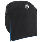 vidaXL Radkappe Schwarz und Blau 108 x 76 cm Oxford