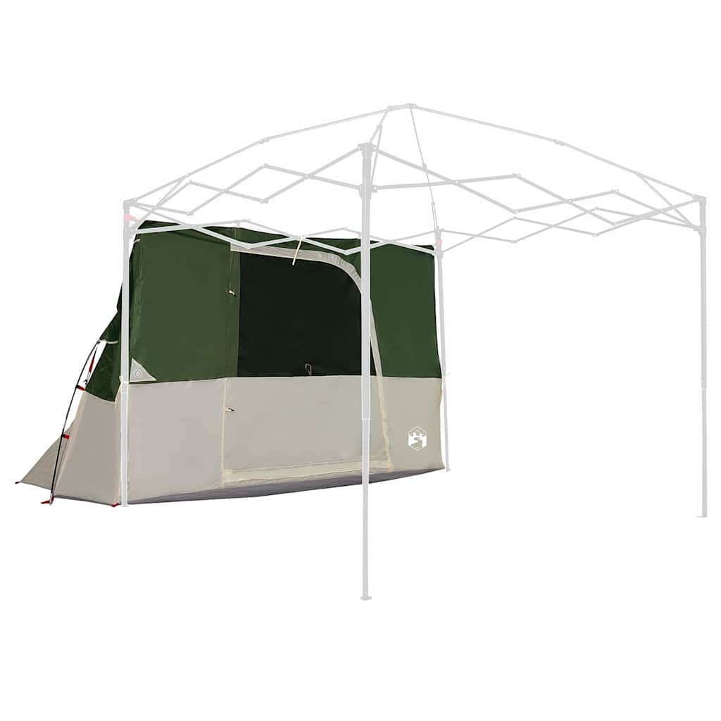 vidaXL Innenzelt mit Dach mit Speicher Grün 280 x 220 x 176 cm Taft
