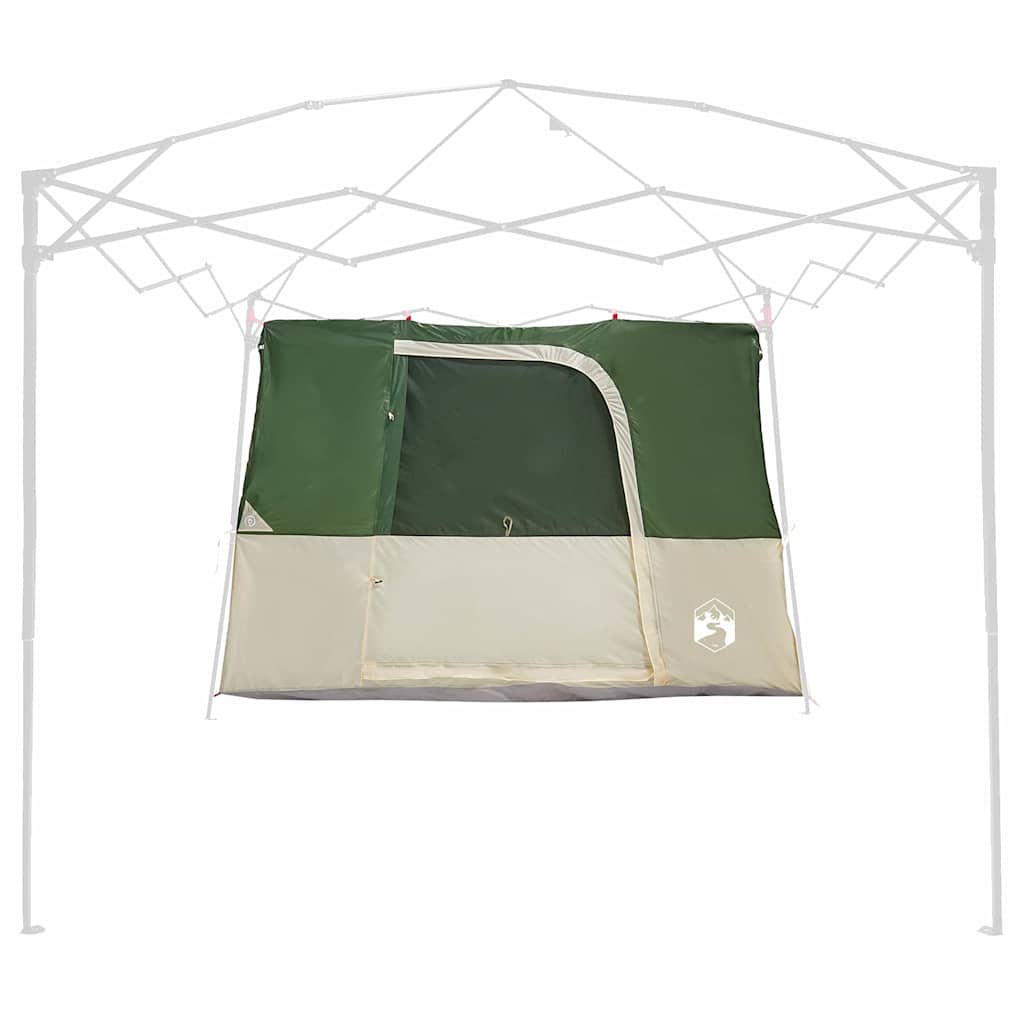 vidaXL Innenzelt mit Dach mit Speicher Grün 280 x 220 x 176 cm Taft