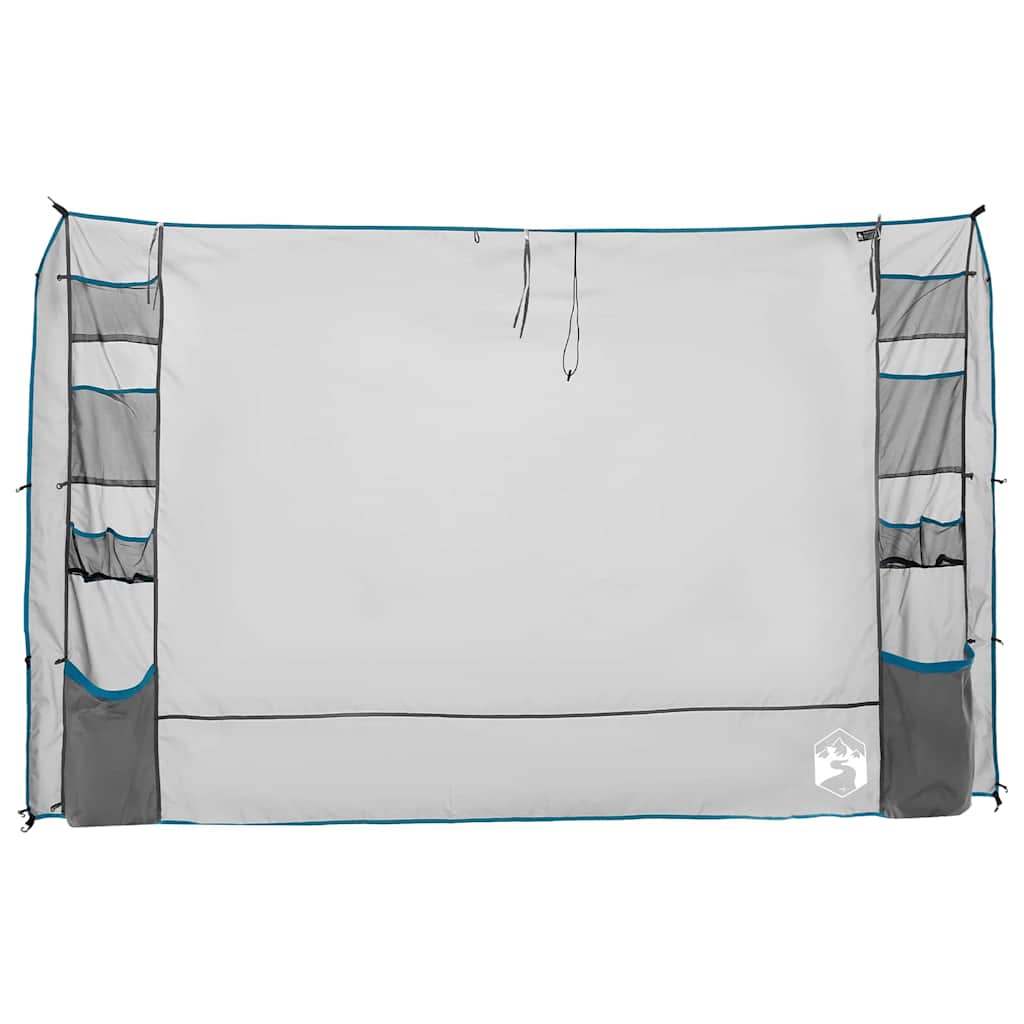 vidaXL Hängender Zeltorganiser Grau und Blau 320 x 182 cm Oxford