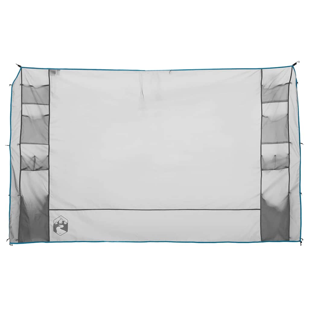 vidaXL Hängender Zeltorganiser Grau und Blau 320 x 182 cm Oxford