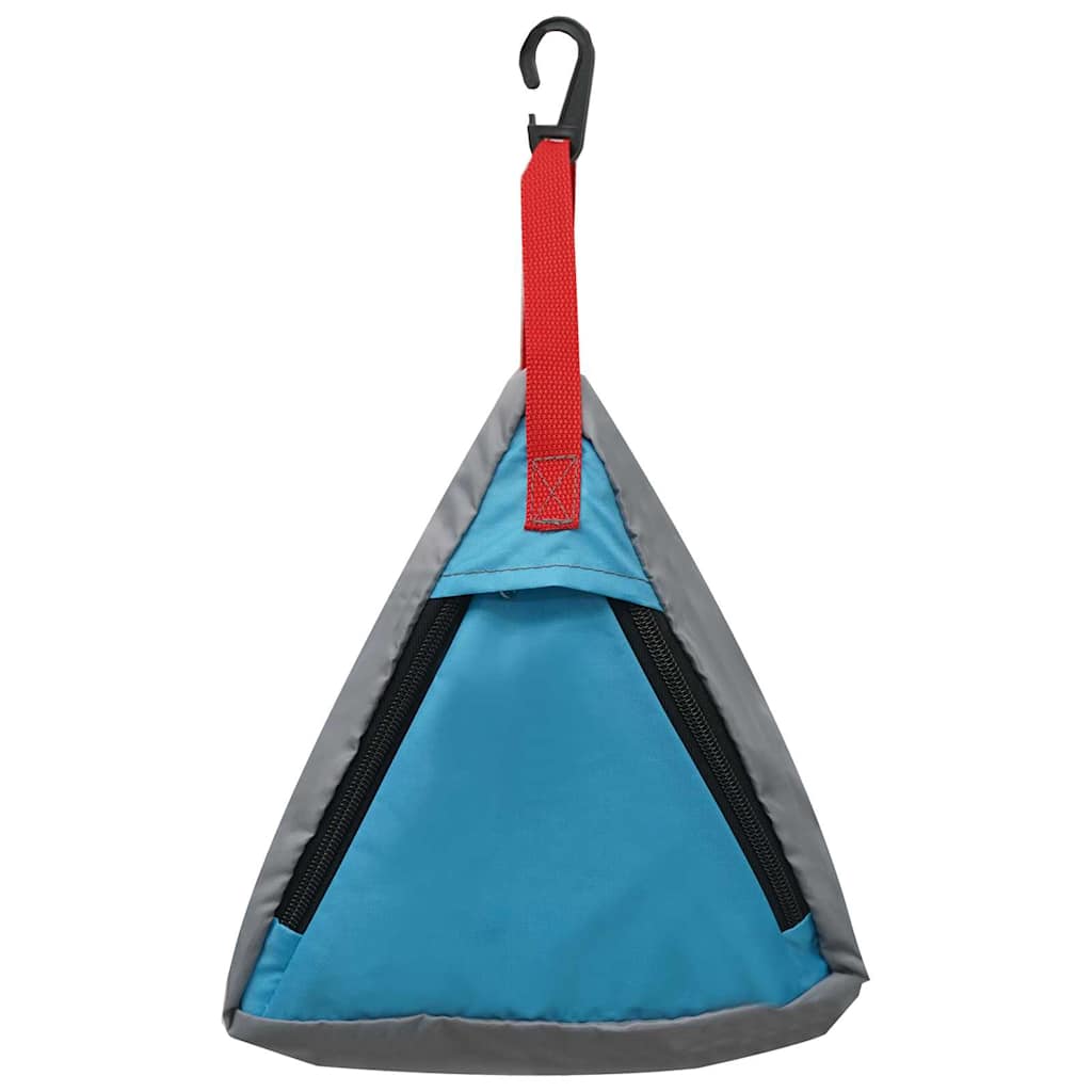 vidaXL Aufbewahrungstasche 4 pcs Grau und Blau 24 x 16 x 24 cm Oxford
