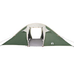 vidaXL Tunnelzelt mit Dach mit Speicher Grün 510 x 240 x 156 cm Taft