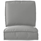 vidaXL Palettenkissenset 2 pcs Grau 50 x 50 x 12 cm Oxford-Stoff