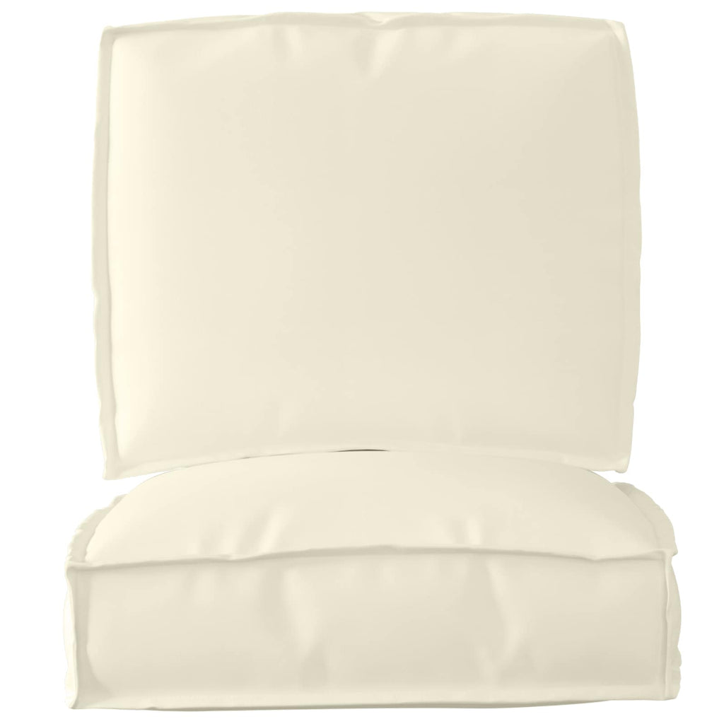 vidaXL Palettenkissenset 2 pcs Grau 50 x 50 x 12 cm Oxford-Stoff