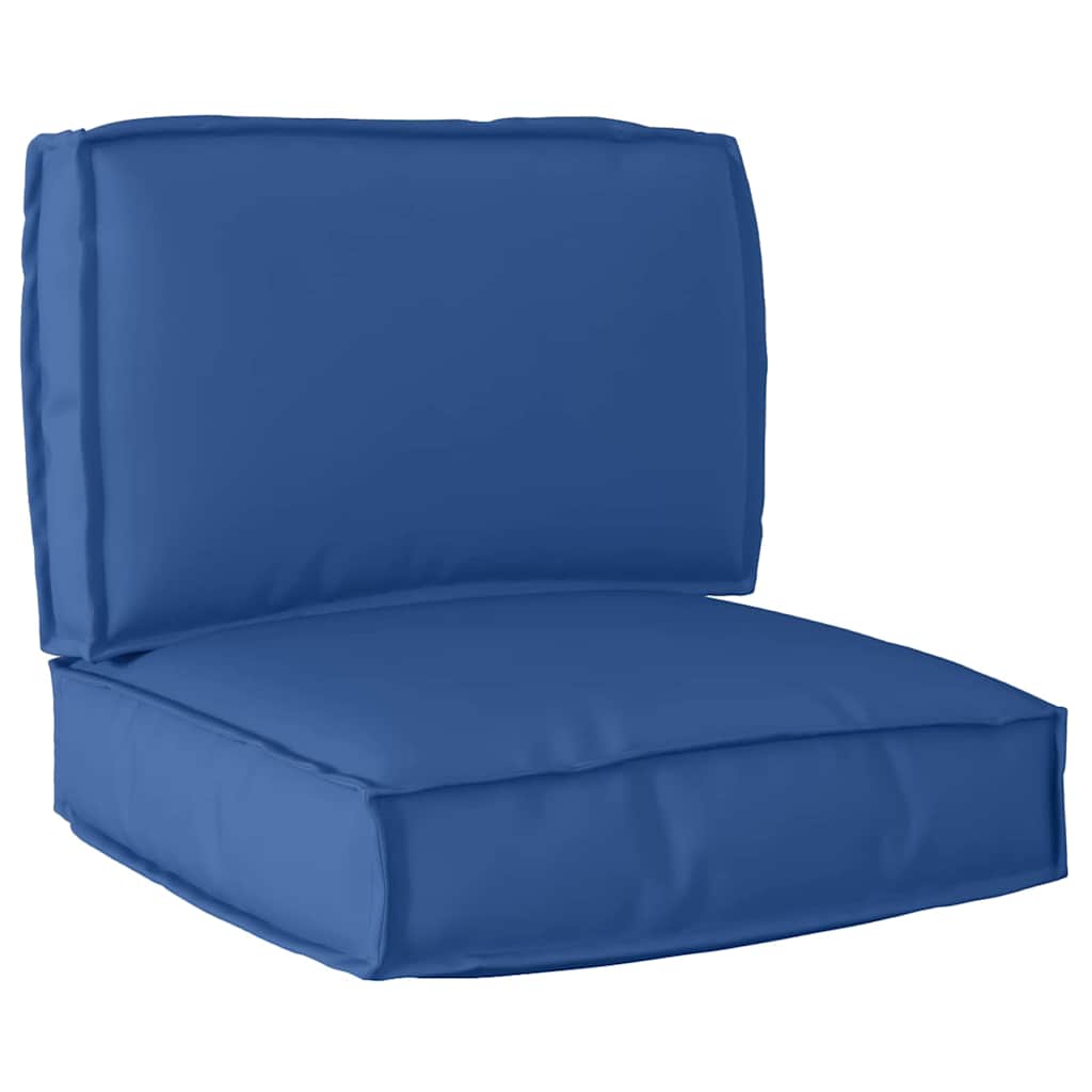 vidaXL Palettenkissenset 2 pcs Königsblau Oxford-Stoff