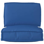 vidaXL Palettenkissenset 2 pcs Königsblau Oxford-Stoff