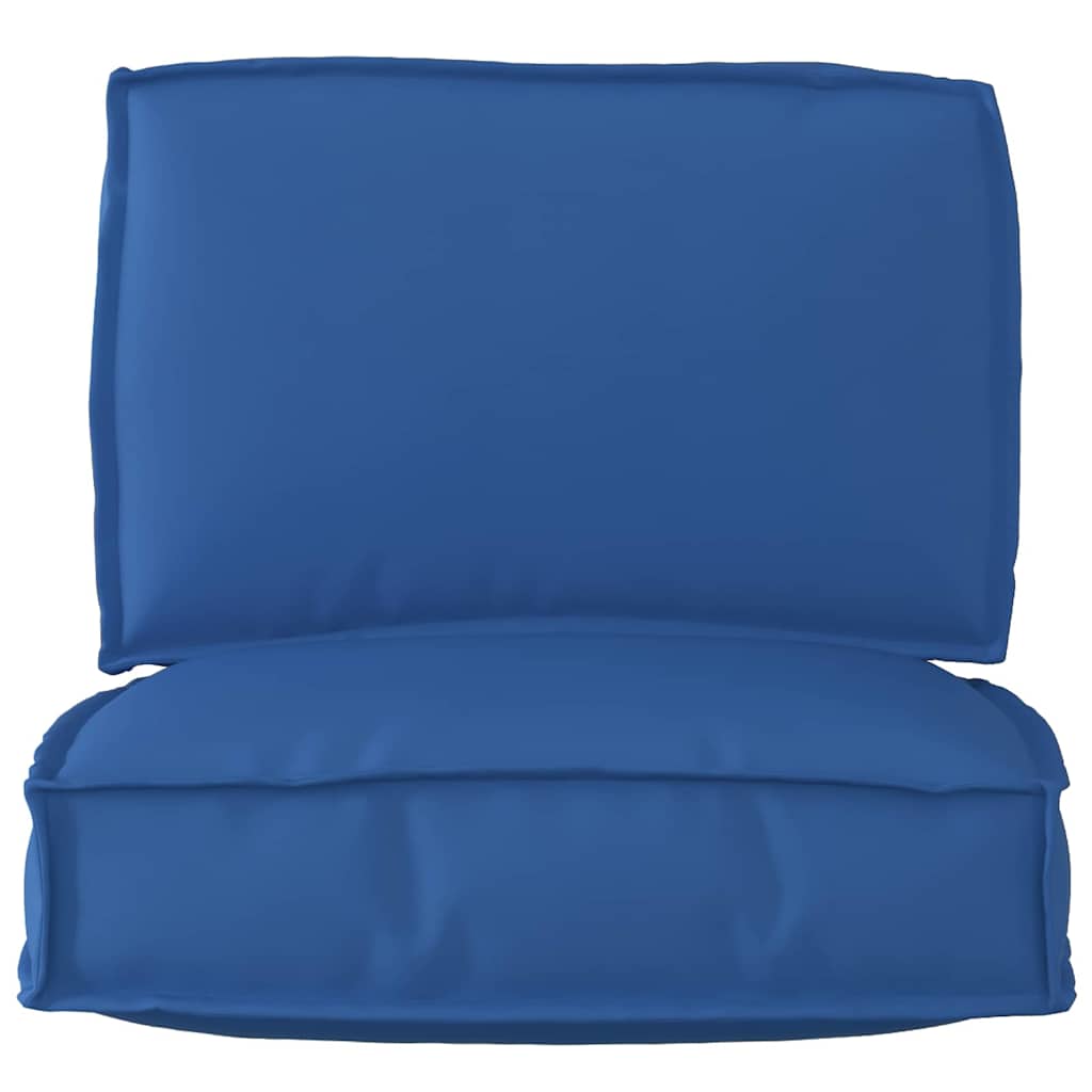 vidaXL Palettenkissenset 2 pcs Königsblau Oxford-Stoff